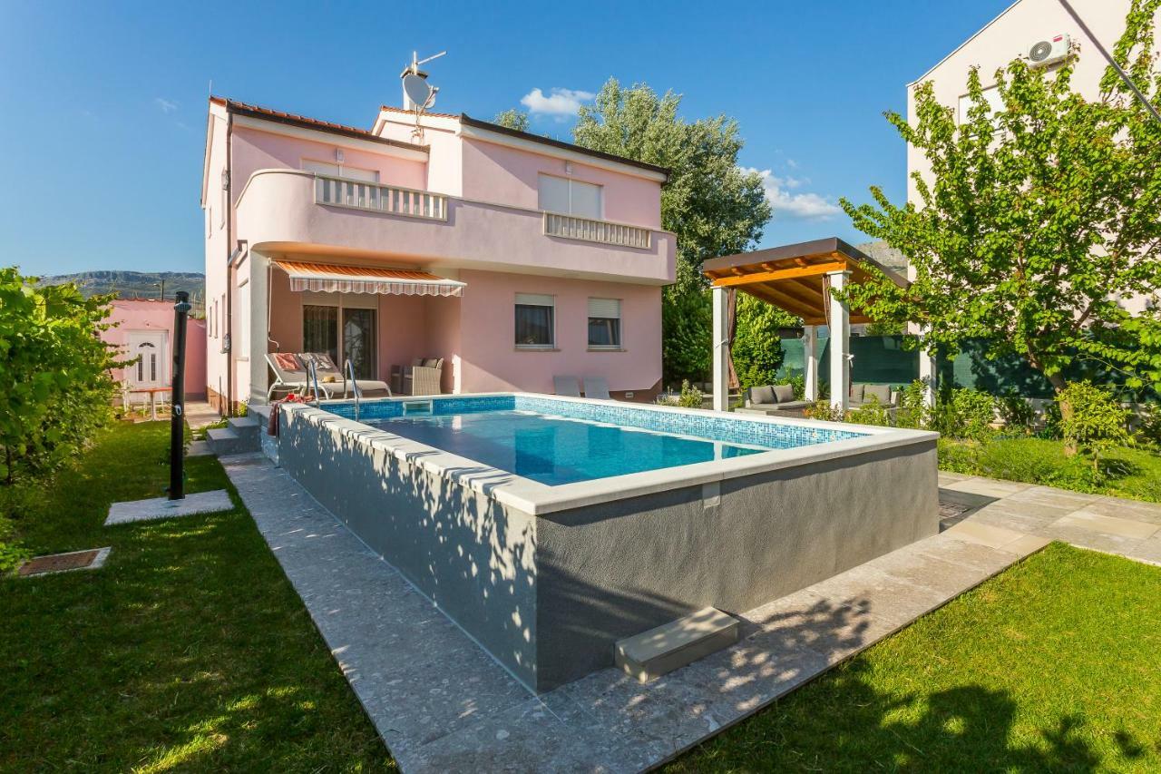 Villa Sweet Home Marija With Heated Pool Split Kültér fotó