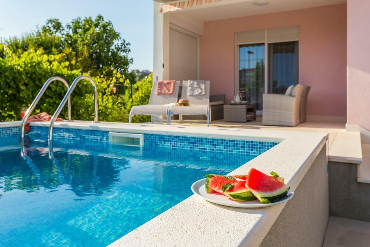 Villa Sweet Home Marija With Heated Pool Split Kültér fotó